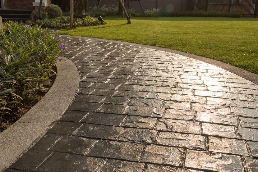 Anchorage Stamped Concrete